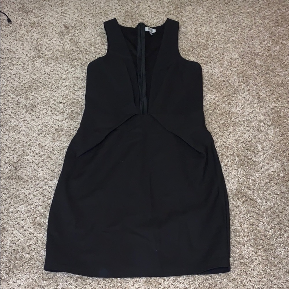 Tobi plunging neckline cocktail dress